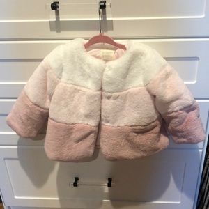 Toddler Girl Faux Fur Jacket